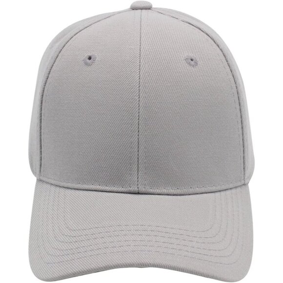 Baseball Cap Light Grey Men Women Hat